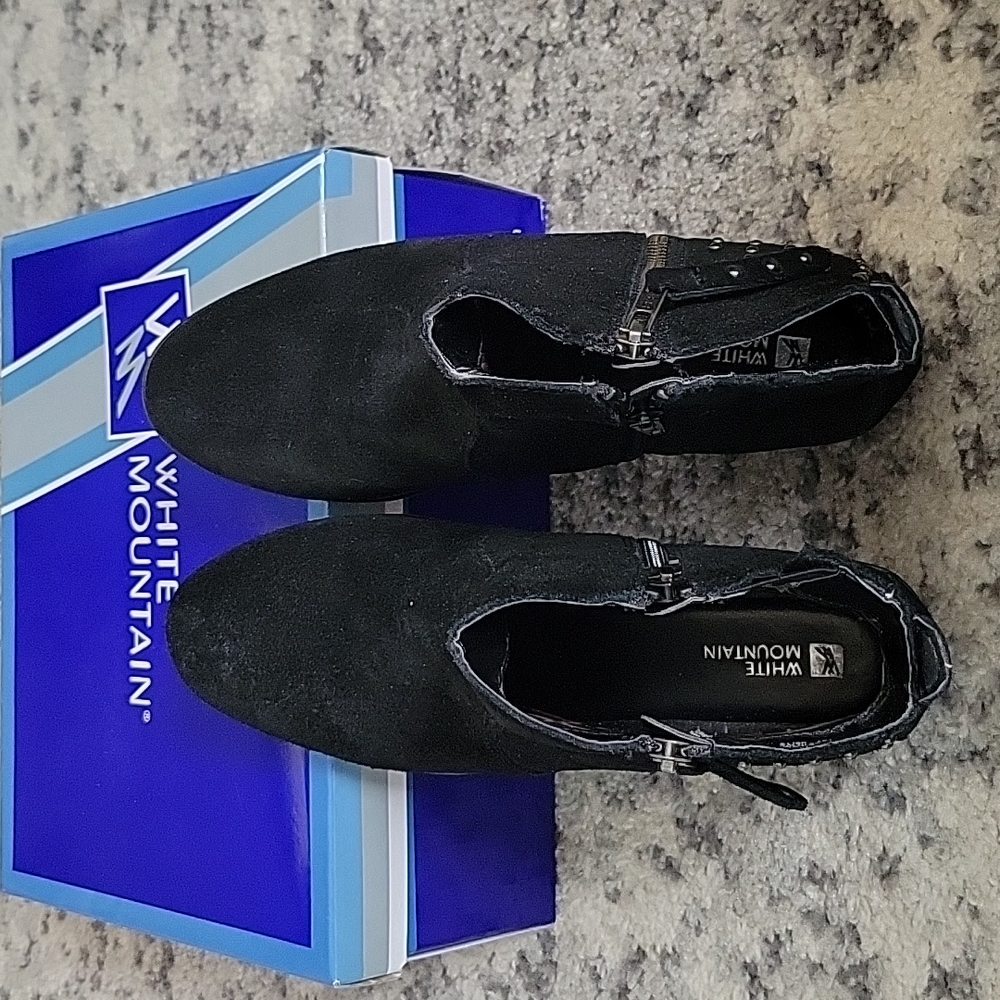 Suede Booties - Picture 2 of 4